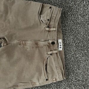 Rowm Men’s Khaki Denim Pants